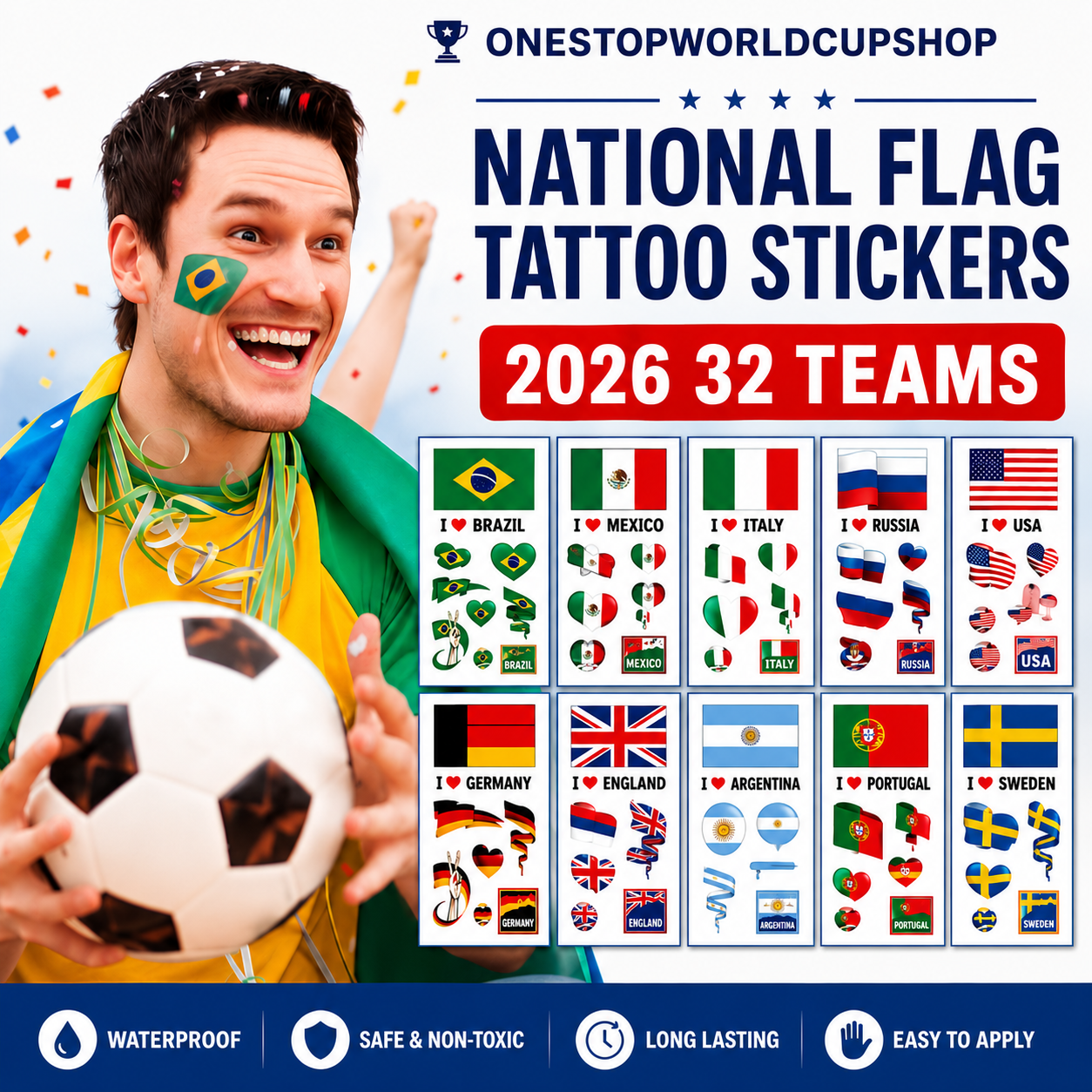 National Country Tattoo set