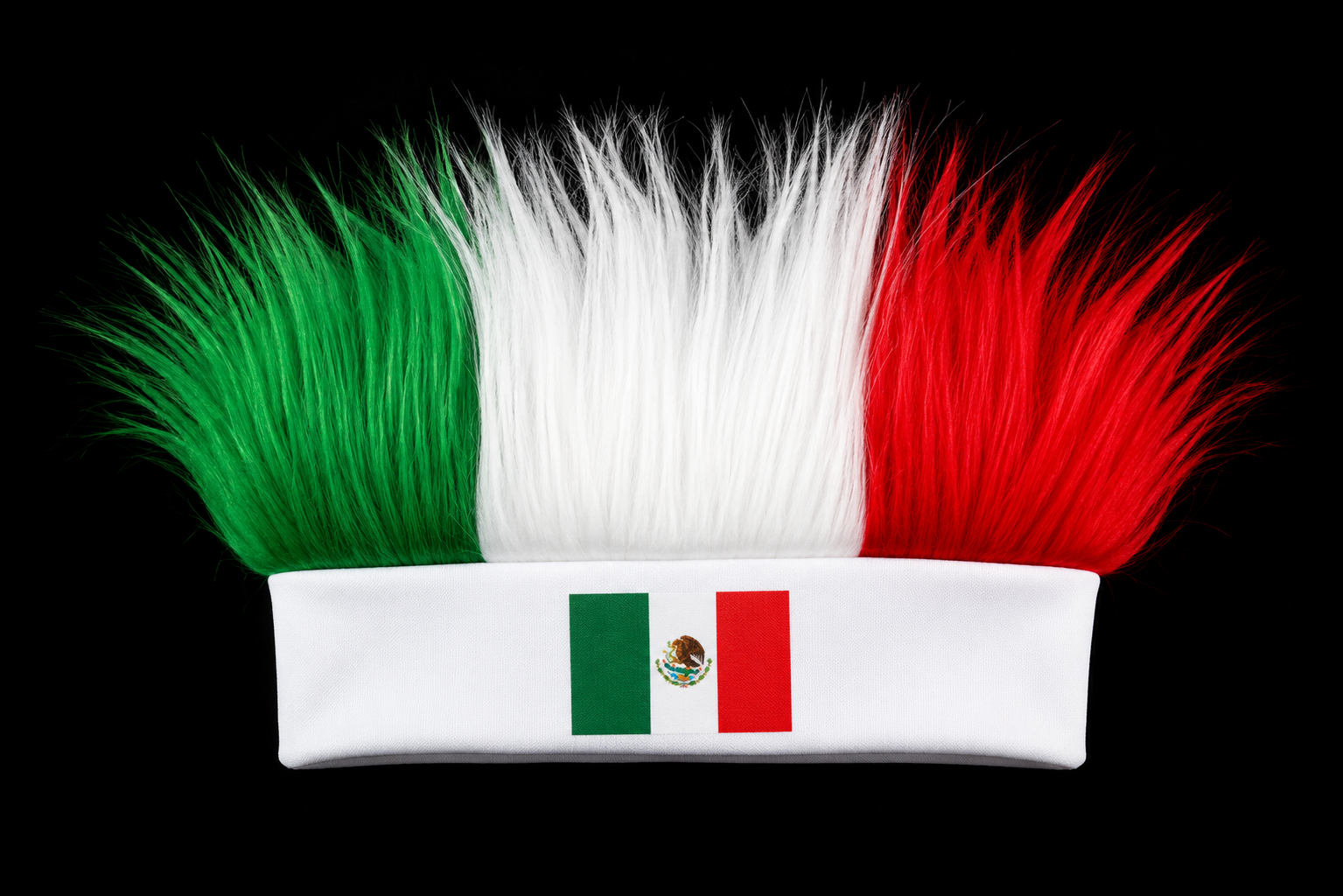 Mexico Soccer Fan Wig Headband